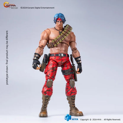 Contra Operation Galuga Bill Rizer & Lance Bean - Exquisite Basic Series 1/12 Scale Action Figure By HIYA Toys