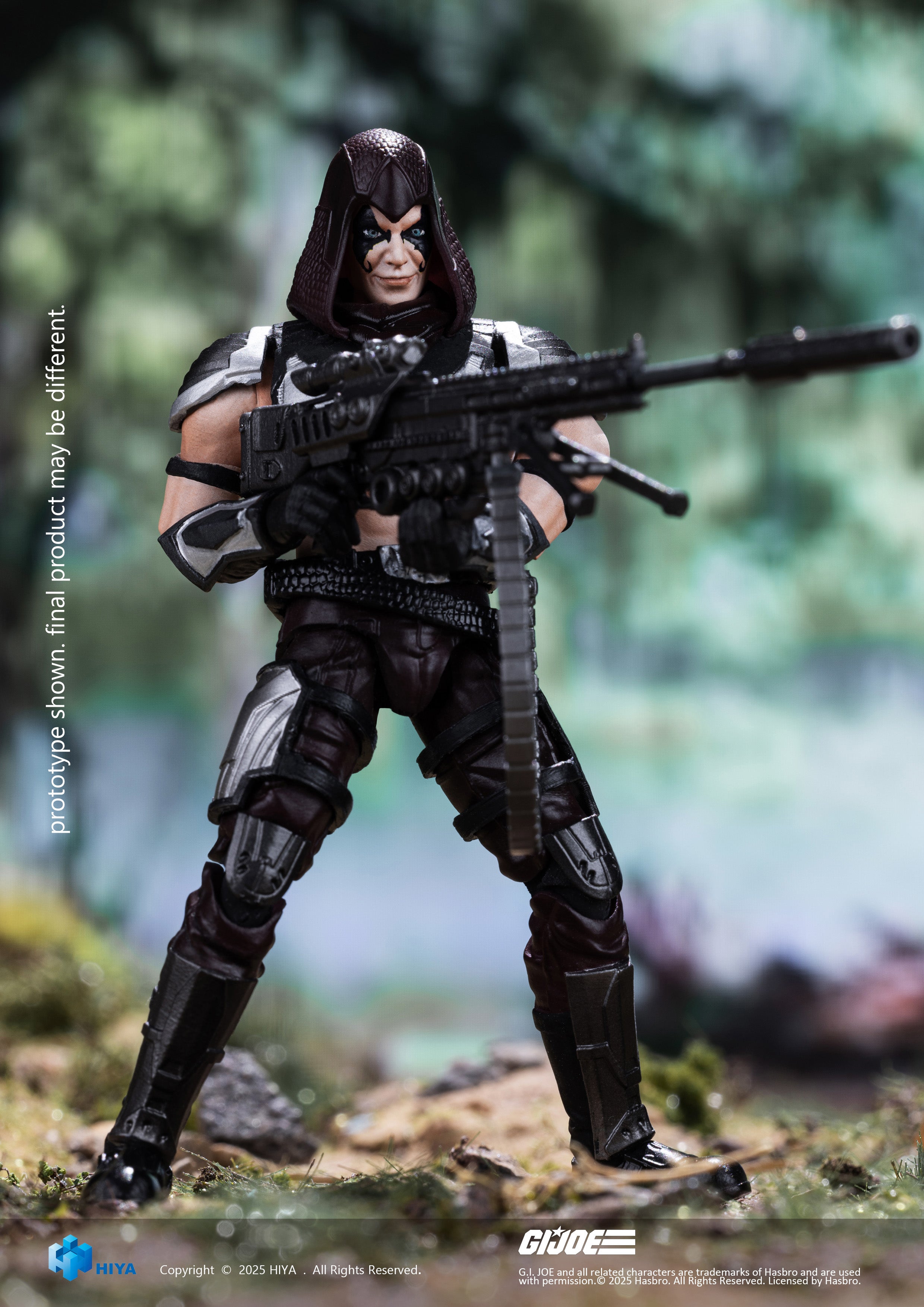 Zartan-G.I.Joe EMG0298- 1/18 Scale- Action Figure By HIYA Toys