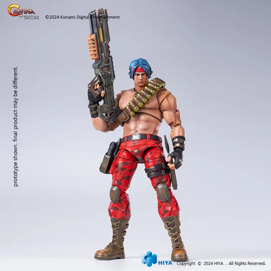 Contra Operation Galuga Bill Rizer & Lance Bean - Exquisite Basic Series 1/12 Scale Action Figure By HIYA Toys