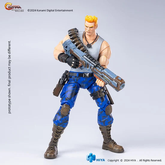 Contra Operation Galuga Bill Rizer & Lance Bean - Exquisite Basic Series 1/12 Scale Action Figure By HIYA Toys