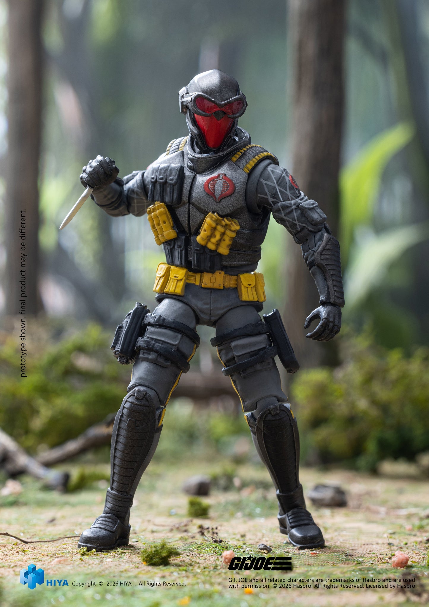 Exquisite Mini Series 1/18 Scale 4 Inch G.I.Joe Cobra Viper Python Patrol Version Action Figure By HIYA Toys