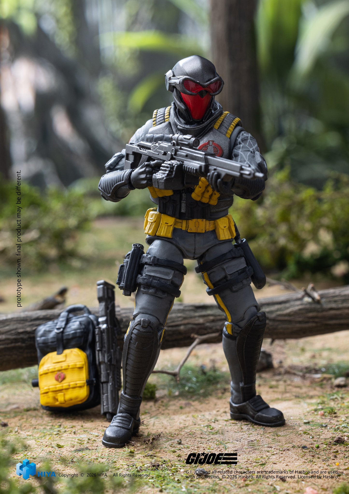 Exquisite Mini Series 1/18 Scale 4 Inch G.I.Joe Cobra Viper Python Patrol Version Action Figure By HIYA Toys