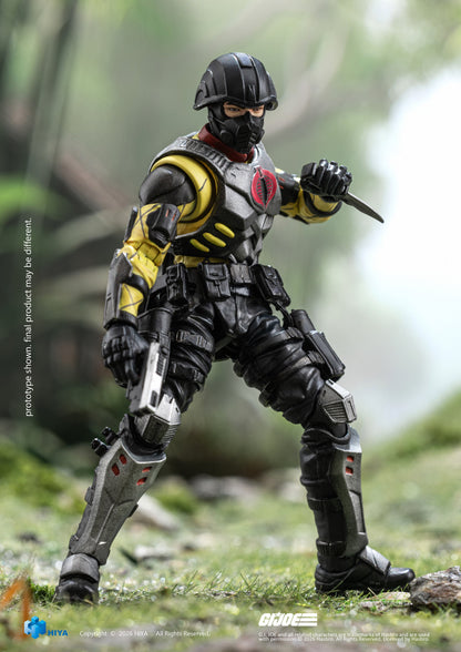 Exquisite Mini Series 1/18 Scale 4 Inch G.I.Joe Python Trooper Action Figure By HIYA Toys