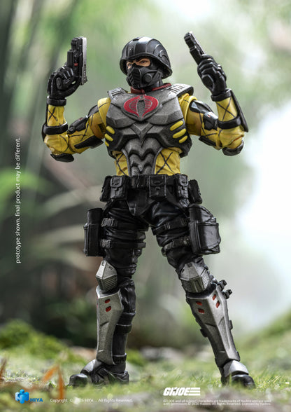 Exquisite Mini Series 1/18 Scale 4 Inch G.I.Joe Python Trooper Action Figure By HIYA Toys