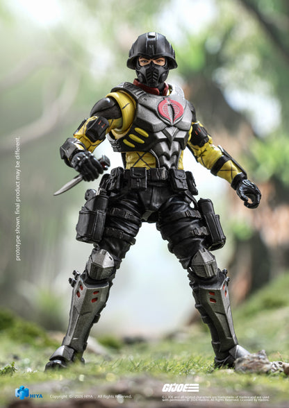 Exquisite Mini Series 1/18 Scale 4 Inch G.I.Joe Python Trooper Action Figure By HIYA Toys