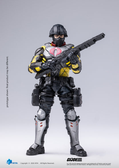Exquisite Mini Series 1/18 Scale 4 Inch G.I.Joe Python Trooper Action Figure By HIYA Toys