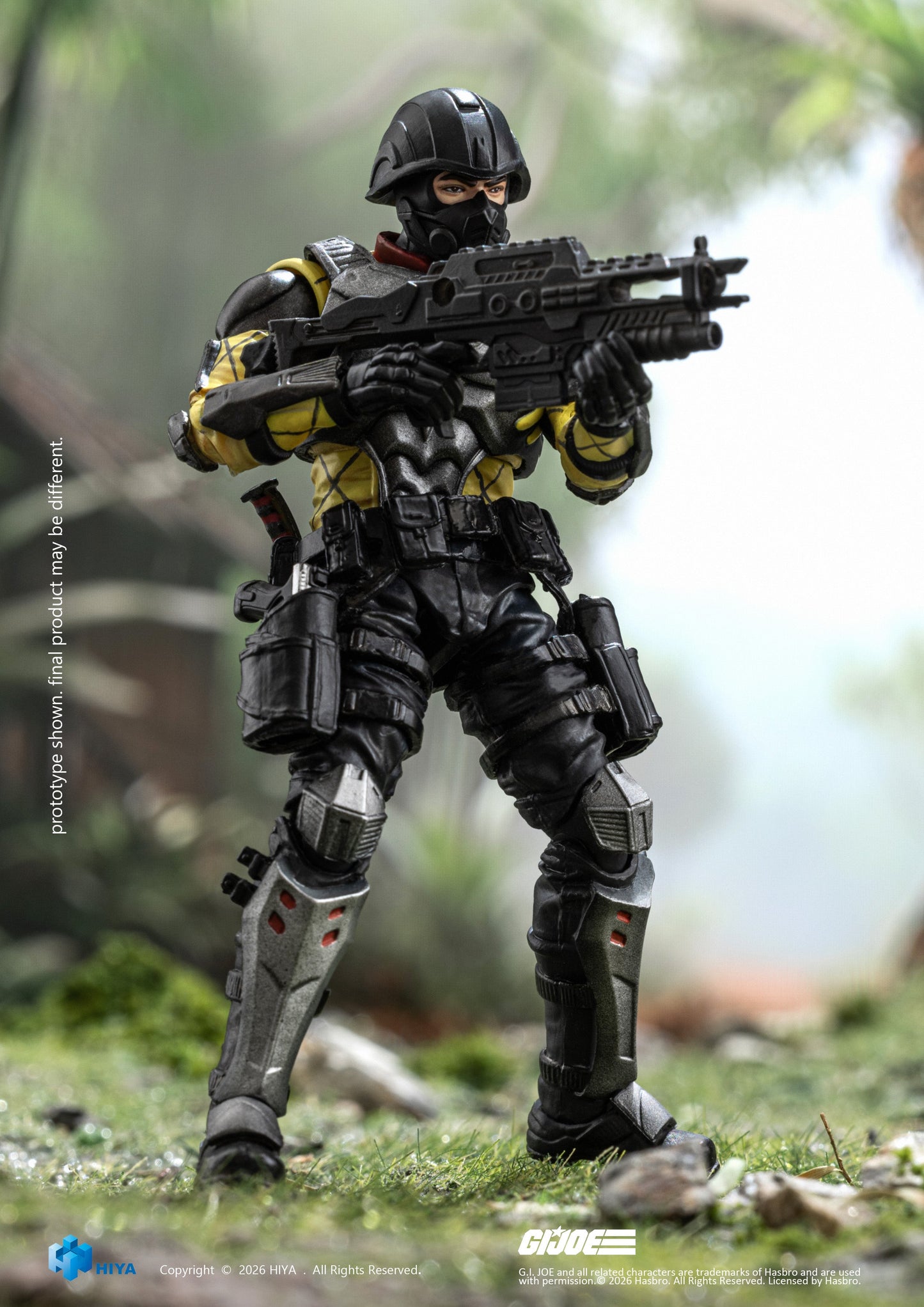 Exquisite Mini Series 1/18 Scale 4 Inch G.I.Joe Python Trooper Action Figure By HIYA Toys
