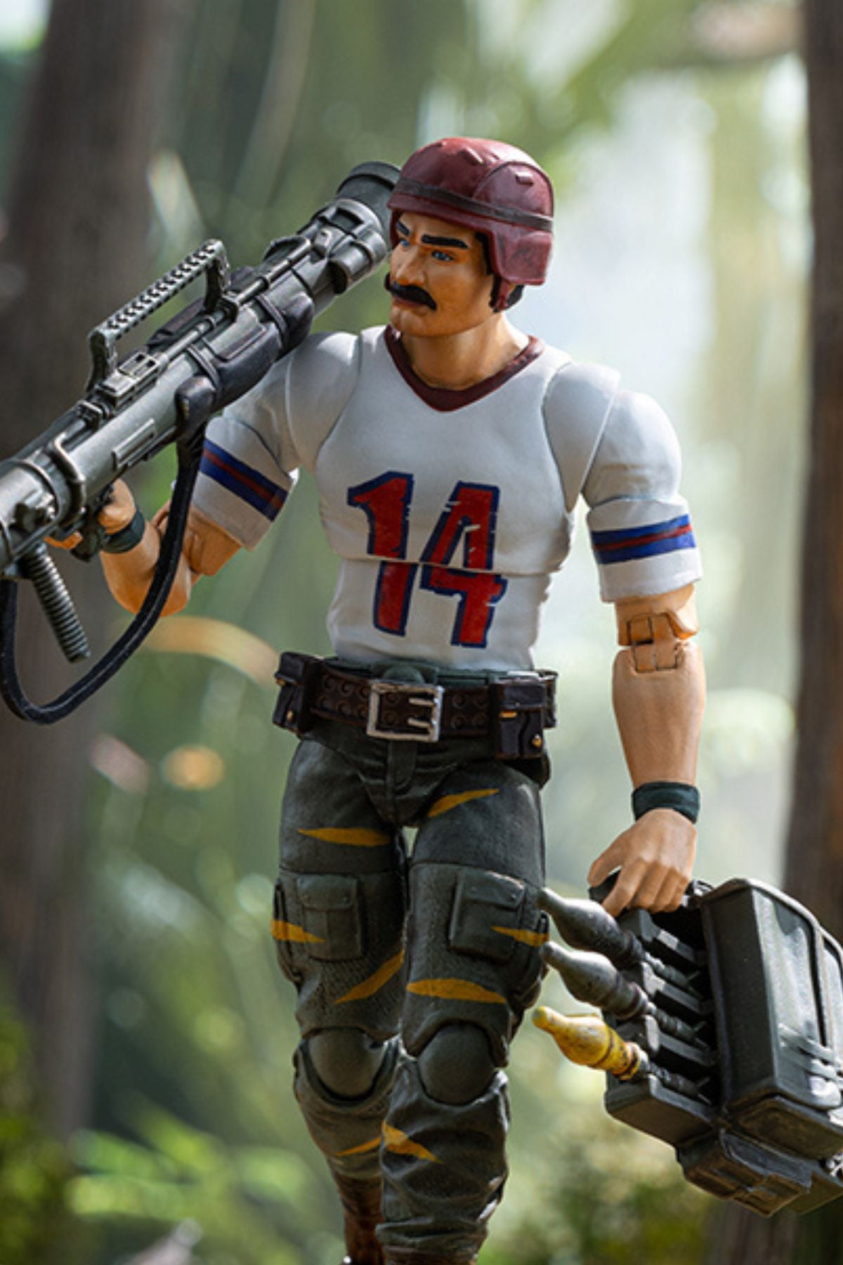 1/18 G.I.Joe BAZOOKA Tiger Force Version - Exquisite Mini Series Action Figure By HIYA Toys