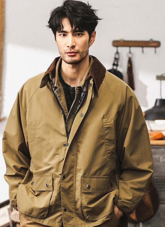 Vintage Field Jacket-Khaki