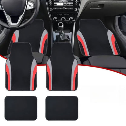 Car Floor Mats - 4-Piece Set (Plush Velvet)