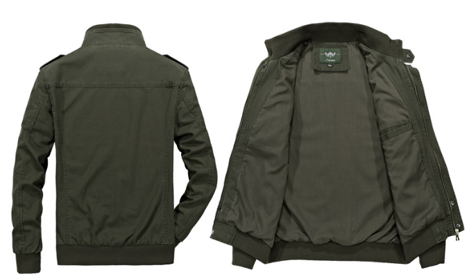 Stand-Up Jacket - Black