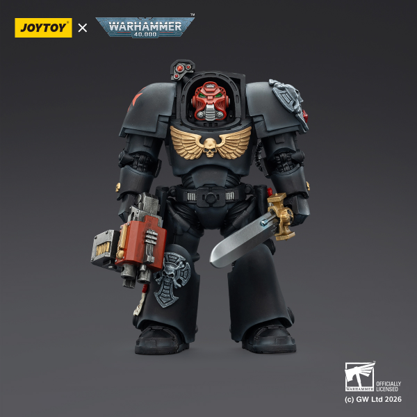 Black Templars Terminator -Warhammer 40k 1/18 Action Figure By JOYTOY