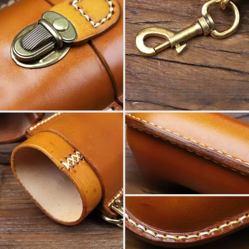 PU leather anti-drop and anti-pressure glasses case