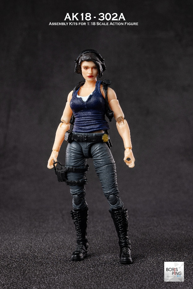 BP AK18 Series Wave 3 - JENNA VALEN - 1/18 Action Figure By Boris Ping