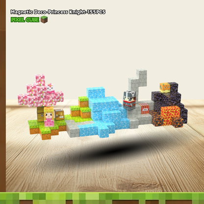 PIXEL CUBE Magnetice-[Princess Knight]155PCS
