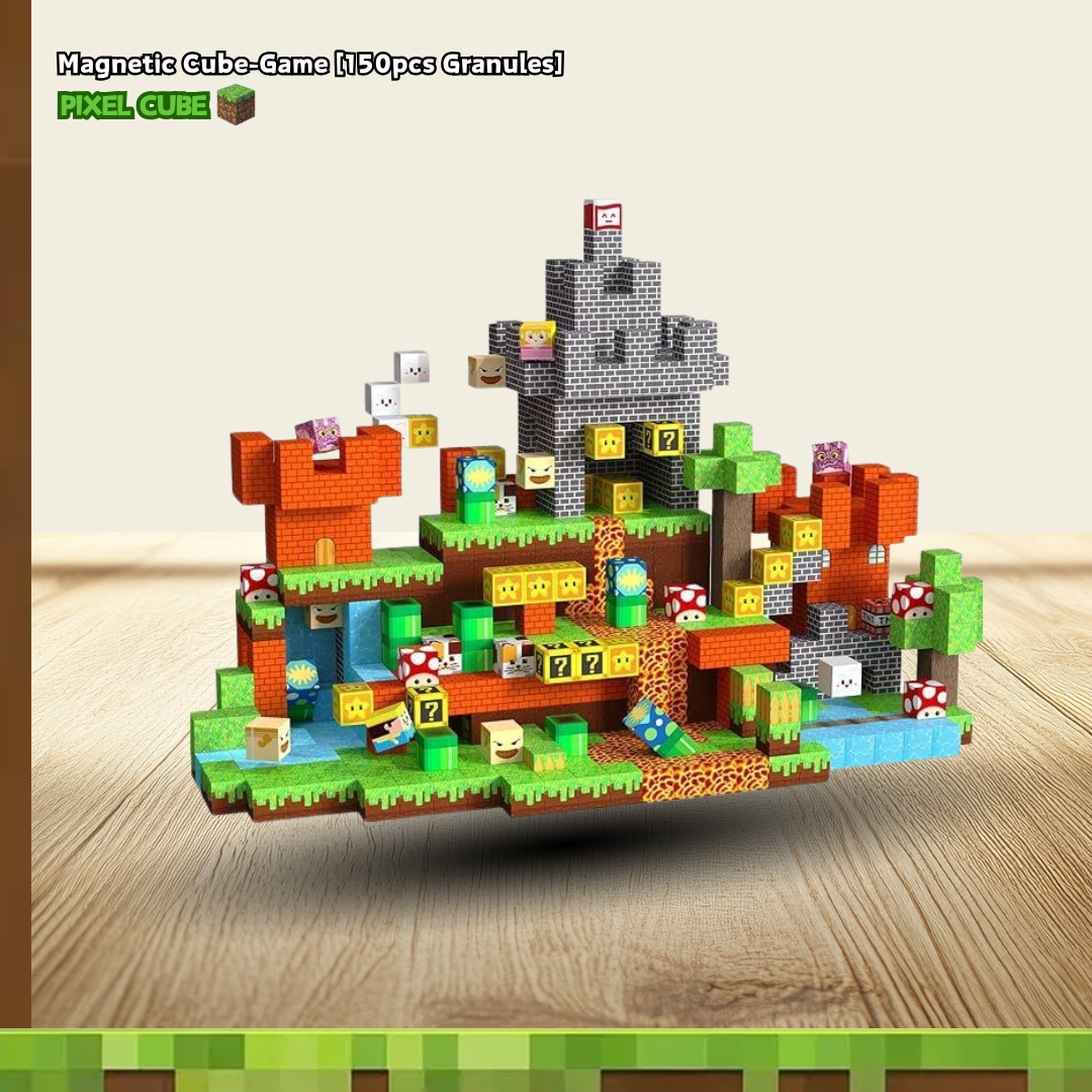 PIXEL CUBE Magnetic-[Game] 150pcs