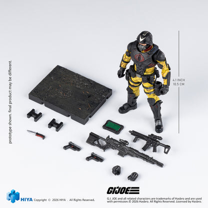 G.I.Joe Cobra Officers Python Patrol Version - HIYA Exquisite Mini Series 1/18 Scale Action Figure