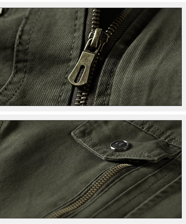 Stand-Up Jacket - Army Green