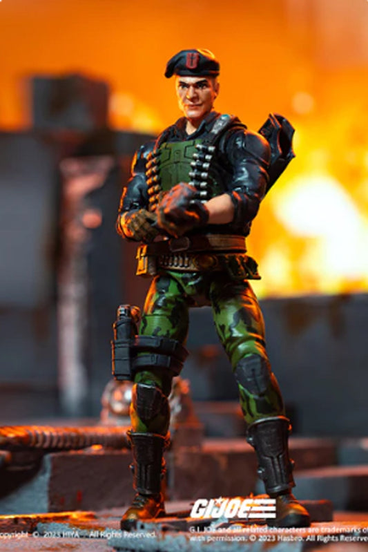 (Rare) G.I.JOE Flint Exquisite Mini Series 1/18 Scale - Action Figure By HIYA Toys