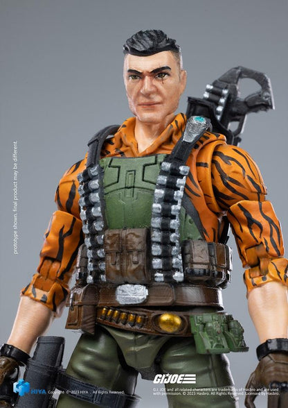 G.I.Joe Flint Tiger Force Ver. Exquisite Mini Series 1/18 Scale - Action Figure By HIYA Toys