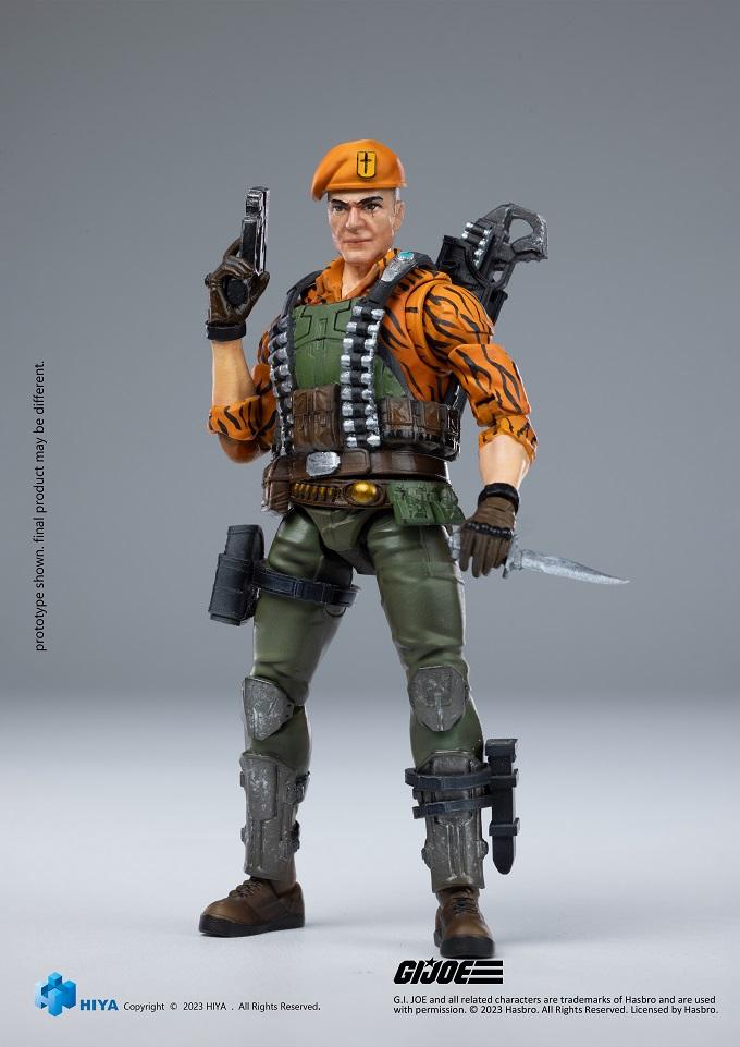 G.I.Joe Flint Tiger Force Ver. Exquisite Mini Series 1/18 Scale - Action Figure By HIYA Toys