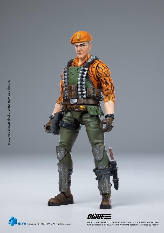 G.I.Joe Flint Tiger Force Ver. Exquisite Mini Series 1/18 Scale - Action Figure By HIYA Toys