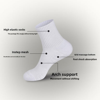 5 Pairs Pack-non-slip shock socks
