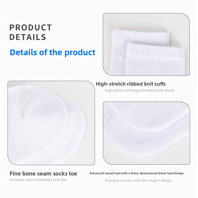 5 Pairs Pack-non-slip shock socks