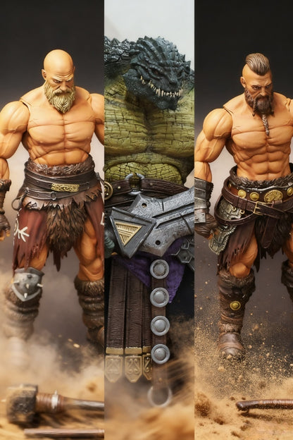 Xesray Studio 1/12 Combatants -Tukhoris / Krimharth / Branthoc