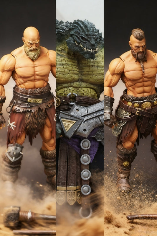 Xesray Studio 1/12 Combatants -Tukhoris / Krimharth / Branthoc