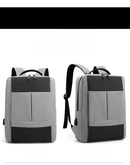 Business Backpack-USB Rechargeable Computer Bag