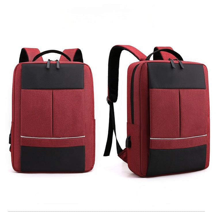 Business Backpack-USB Rechargeable Computer Bag