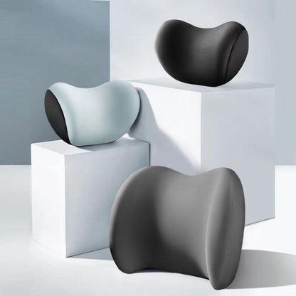 Car Headrest & Waist Pillow Set (Memory Cotton)