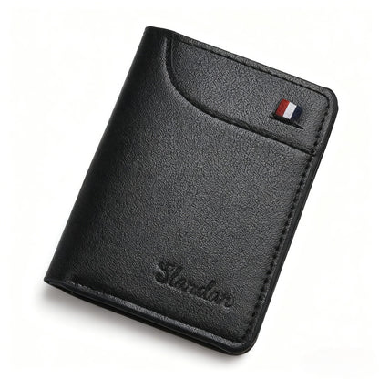 Ultra-thin small wallet - vertical statement wallet