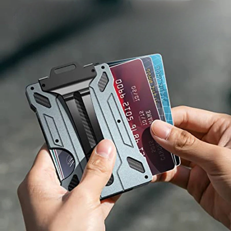 RFID Blocking Slim Lightweight Multi-Functional Card Holder