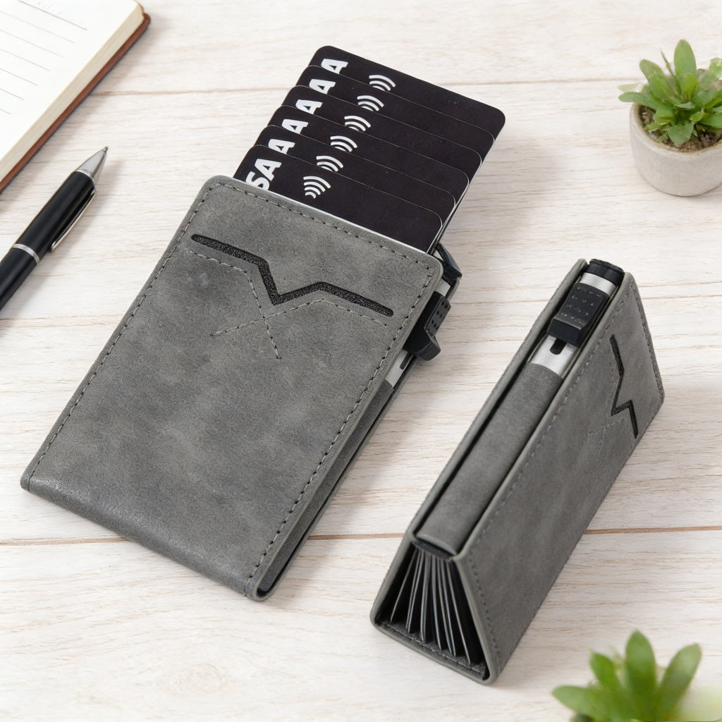 Metal Card Bag -Men's RFID Anti-theft