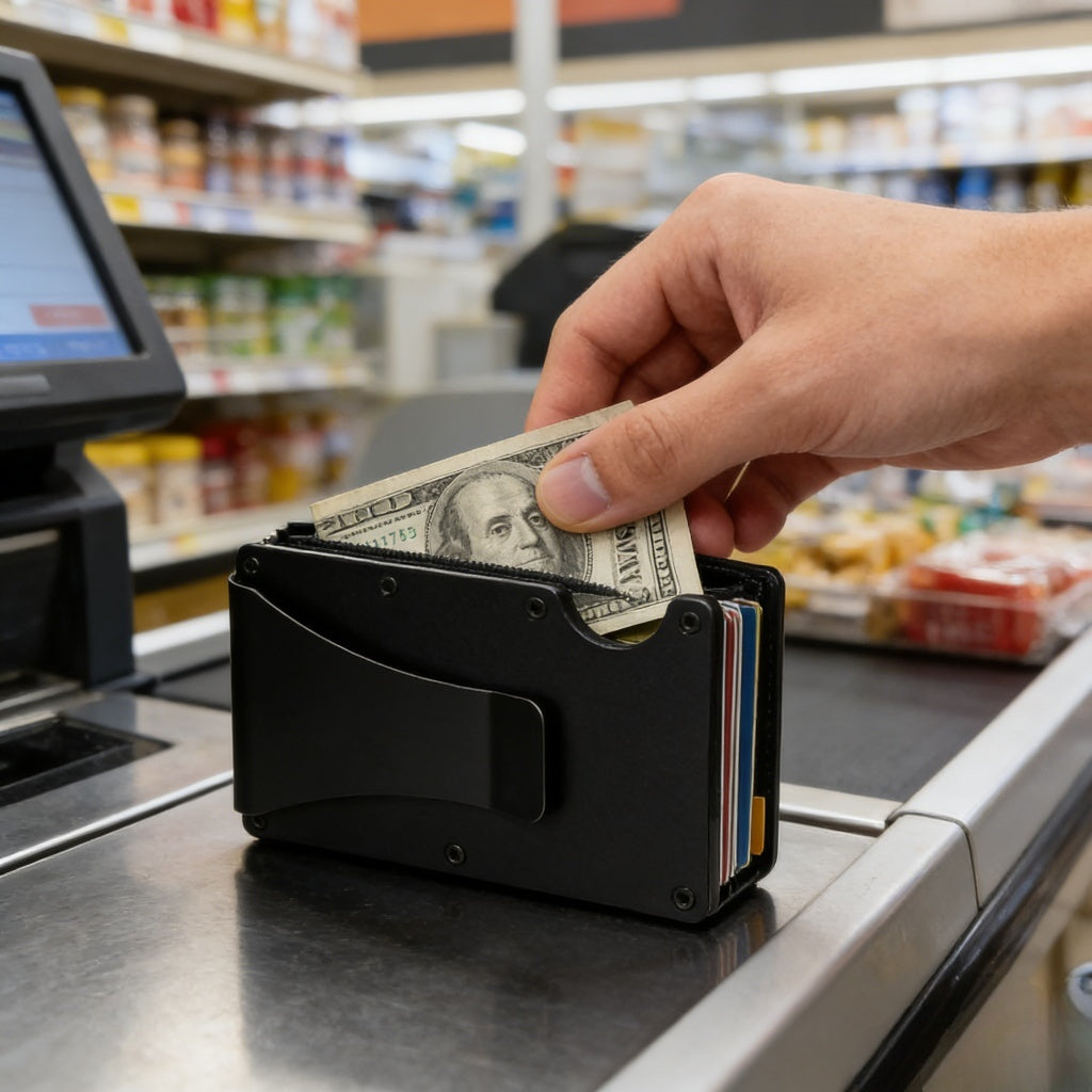 RFID Blocking Slim Lightweight Multi-Functional Card Holder