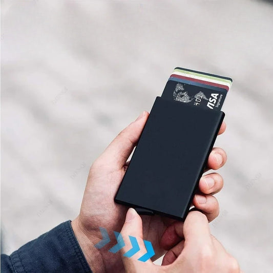 RFID Blocking Slim Lightweight Multi-Functional Card Holder