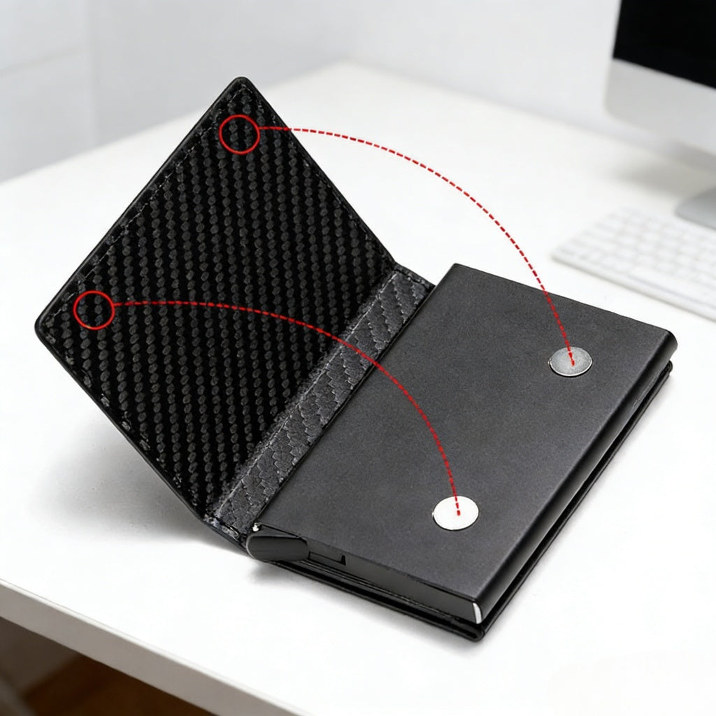 RFID Blocking Slim Lightweight Multi-Functional Card Holder