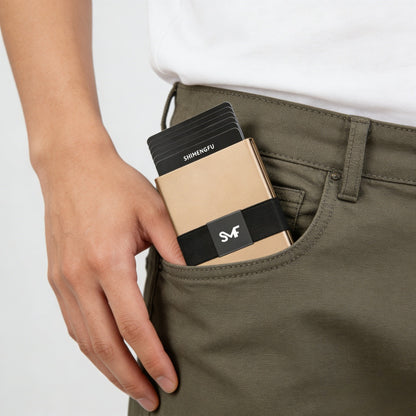 RFID Blocking Slim Lightweight Multi-Functional Card Holder