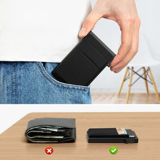 RFID Blocking Slim Lightweight Multi-Functional Card Holder