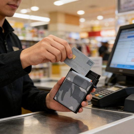 RFID Blocking Slim Lightweight Multi-Functional Card Holder