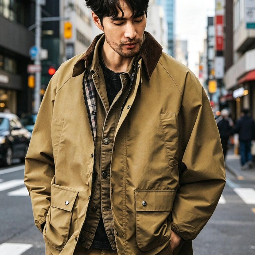 Vintage Field Jacket-Khaki