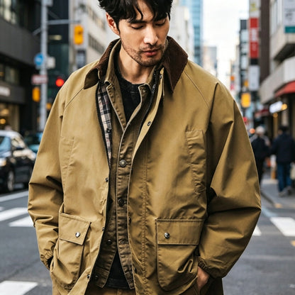 Vintage Field Jacket-Khaki