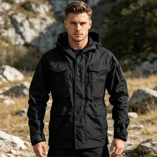 Tactical Jacket with Multiple Pockets