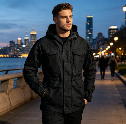 Tactical Jacket with Multiple Pockets