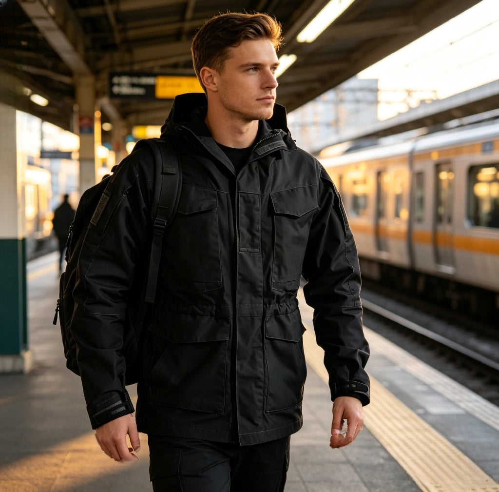 Tactical Jacket with Multiple Pockets