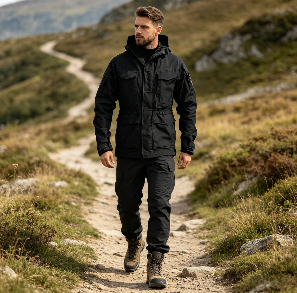 Tactical Jacket with Multiple Pockets