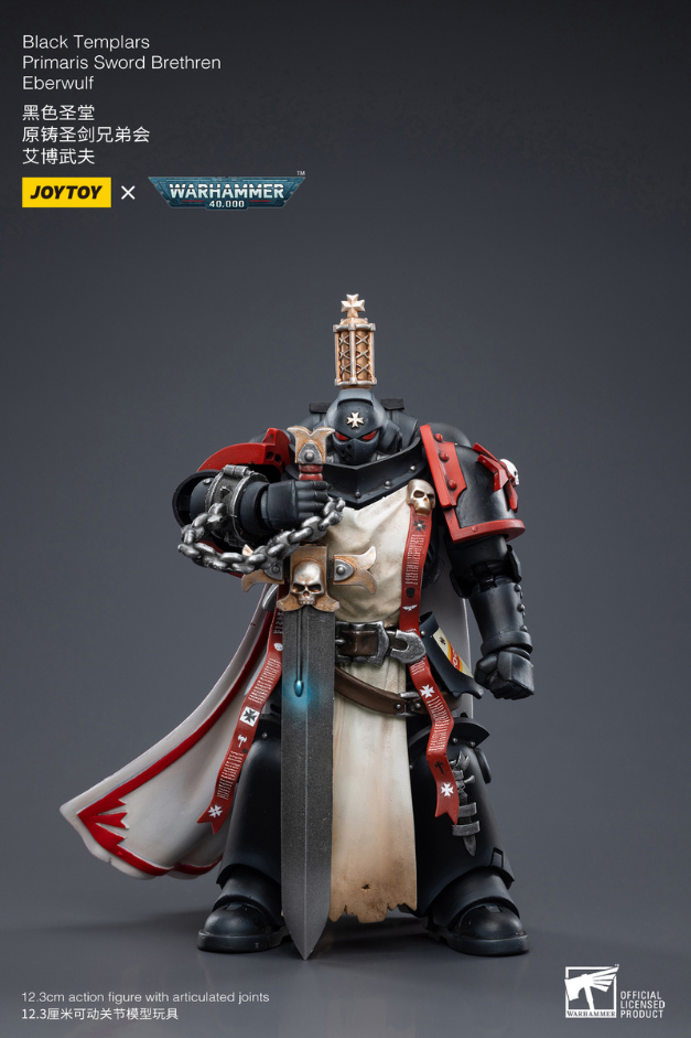 Warhammer 40K Action Figure By JOYTOY - Black Templars Primaris Sword ...