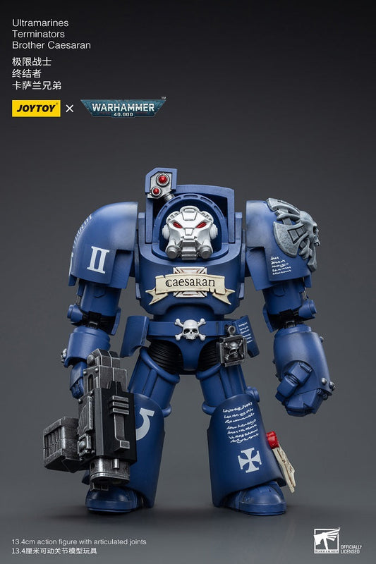 (Rare)Ultramarines Terminators Brother Caesaran - Warhammer 40K Action Figure By JOYTOY